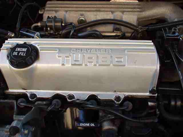 Dodge Shadow Turbo. The turbo engine!